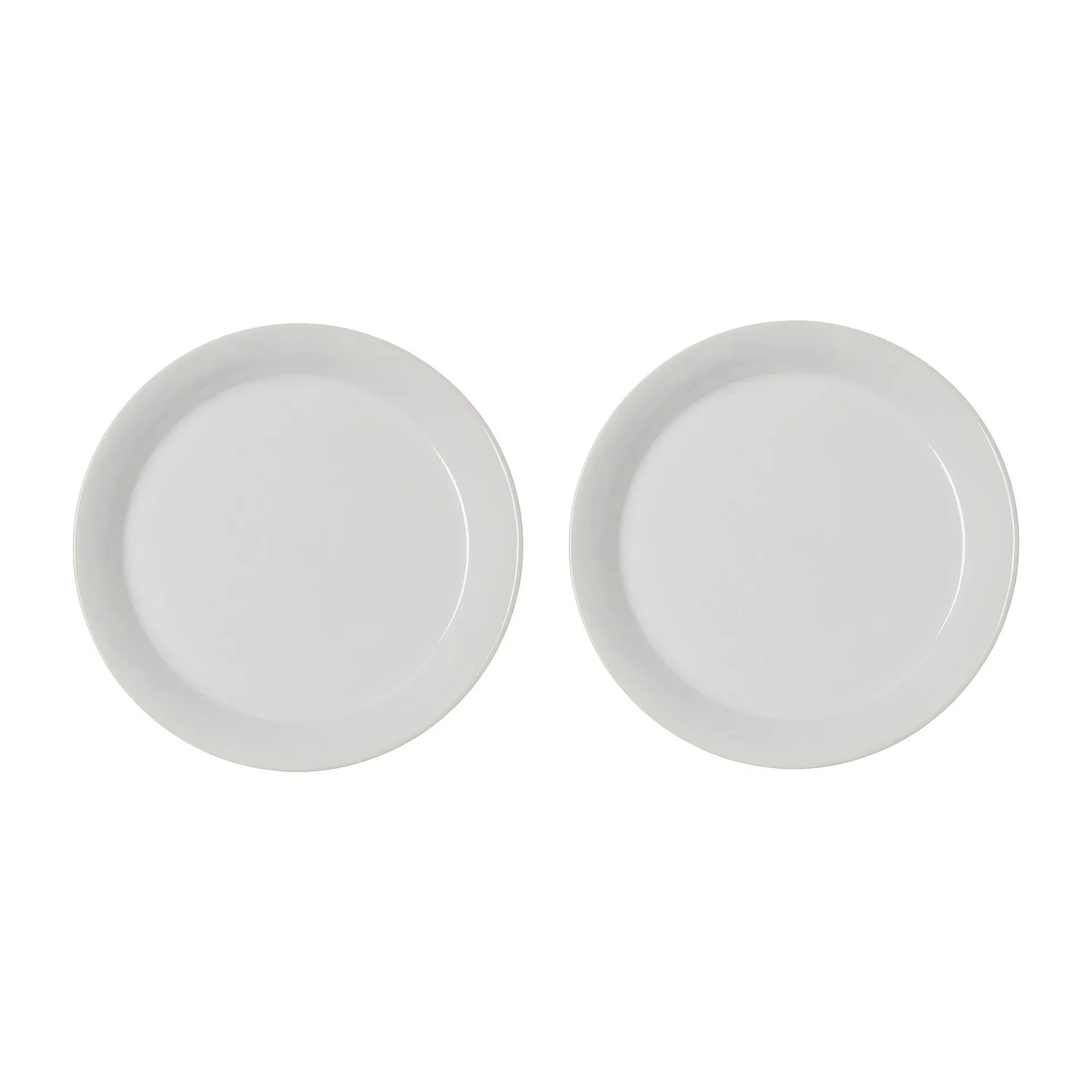 Piatto Daga Ø 25 cm, confezione da 2, Bianco PotteryJo