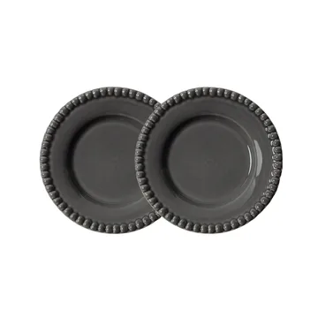 Piatto Daria Ø 18 cm confezione da 2 - clean grey - PotteryJo