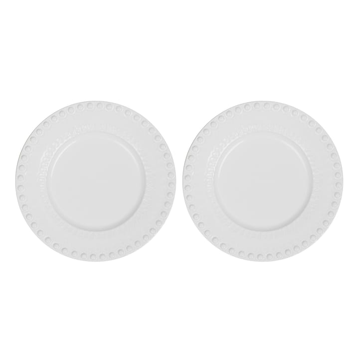 Piatto fondo Daisy Ø 22 cm confezione da 2 - white (bianco) - PotteryJo