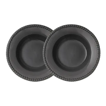 Piatto fondo Daria Ø 26 cm confezione da 2 - clean grey - PotteryJo