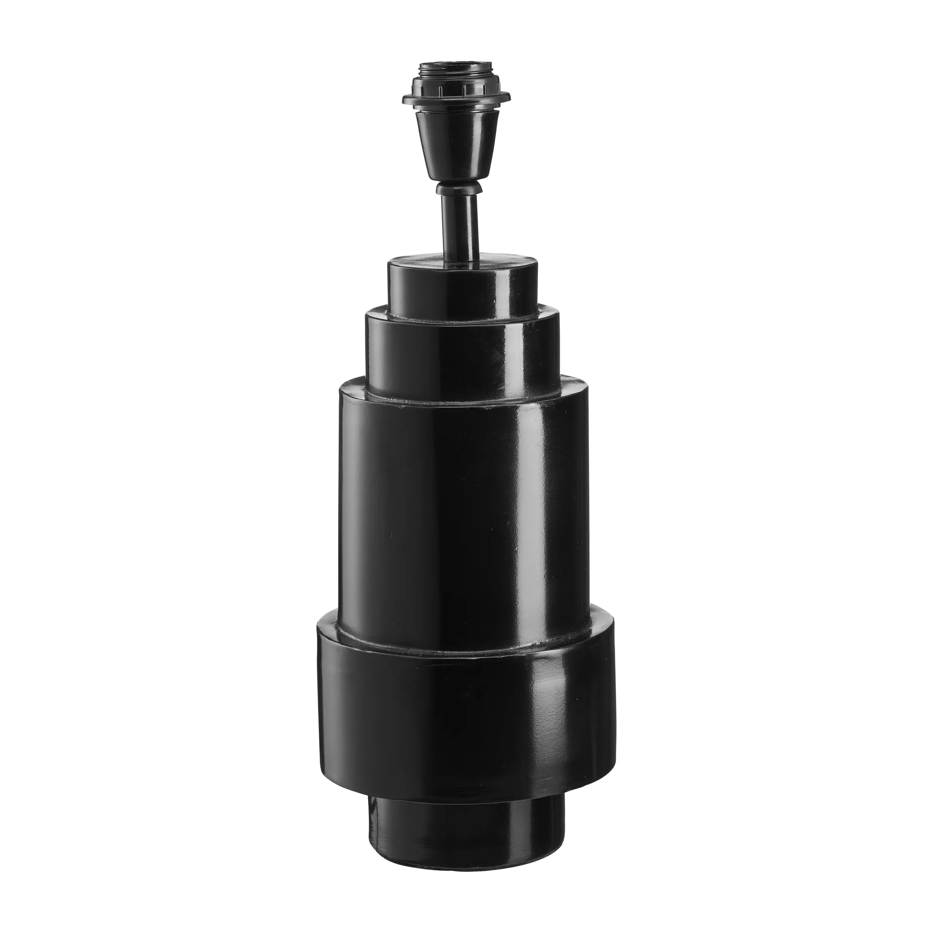 Base lampada Empire nera, 40 cm PR Home