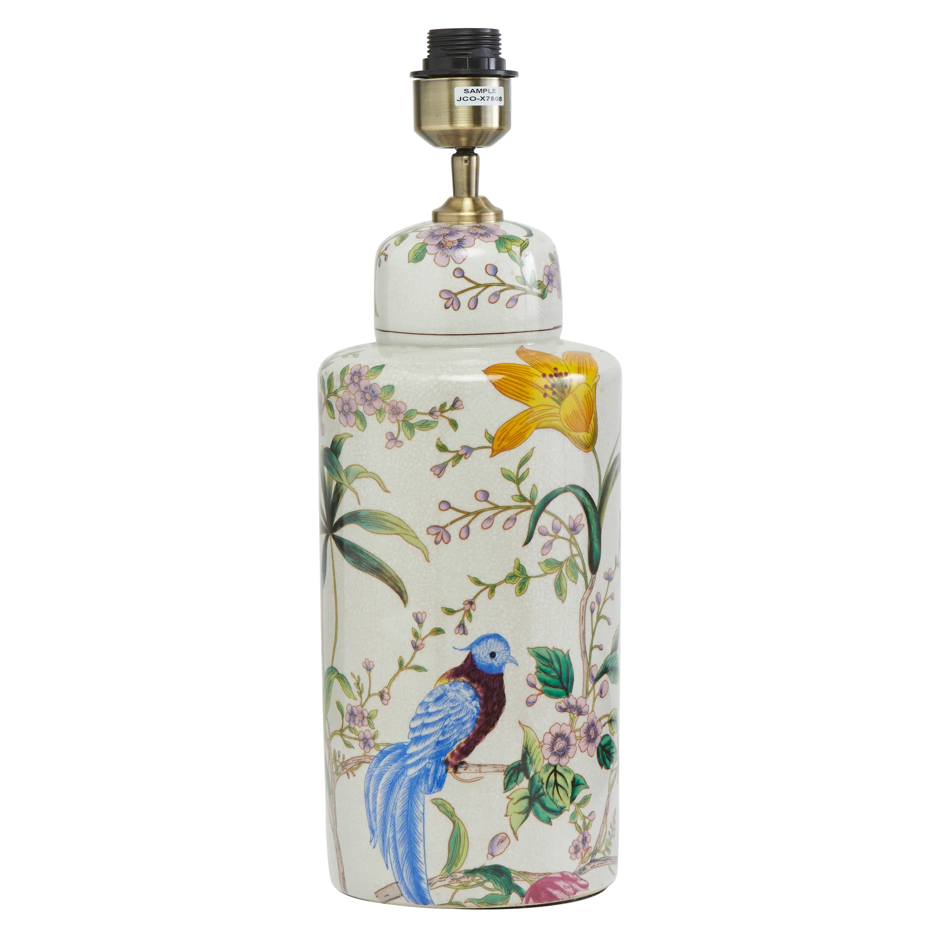 Base lampada Li Na 46 cm, bianco-multicolore PR Home