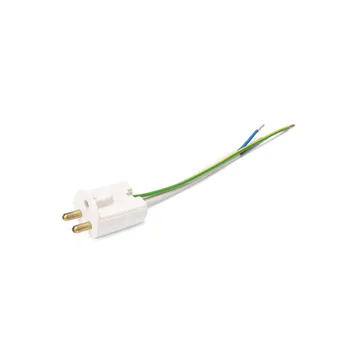 Collegamento a soffitto con messa a terra - bianco - PR Home