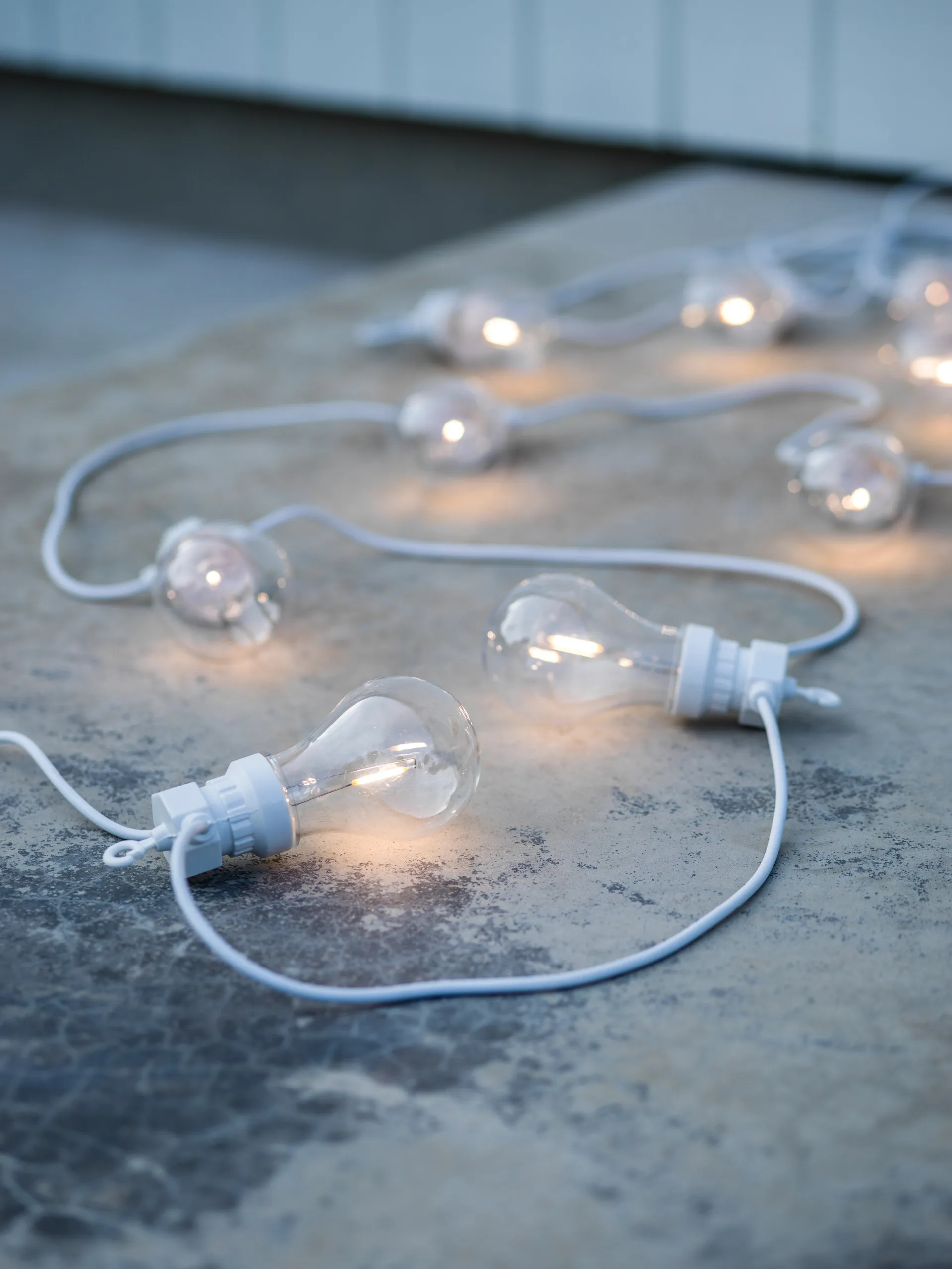 Filo di luci Glow 8,7 m, Bianco PR Home