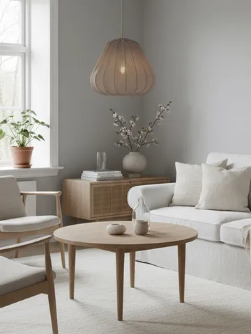 Lampada a sospensione Sienna - Diana muschio, Ø40x35 cm - PR Home