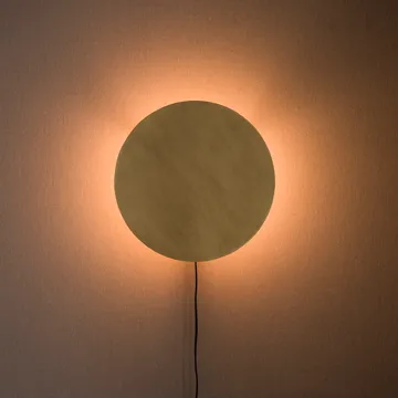 Lampada da parete Full moon Ø 35 cm - Pale gold - PR Home