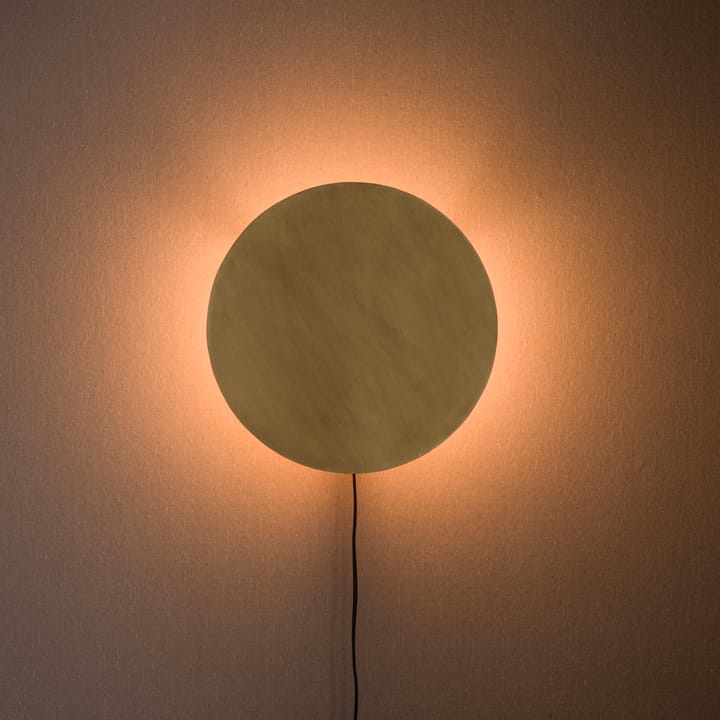 Lampada da parete Full moon Ø 35 cm, Pale silver PR Home