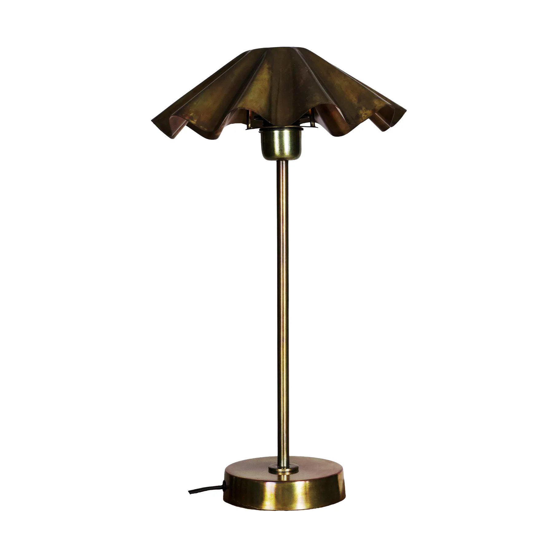 Lampada da tavolo Aira, Ottone brunito, 46 cm PR Home