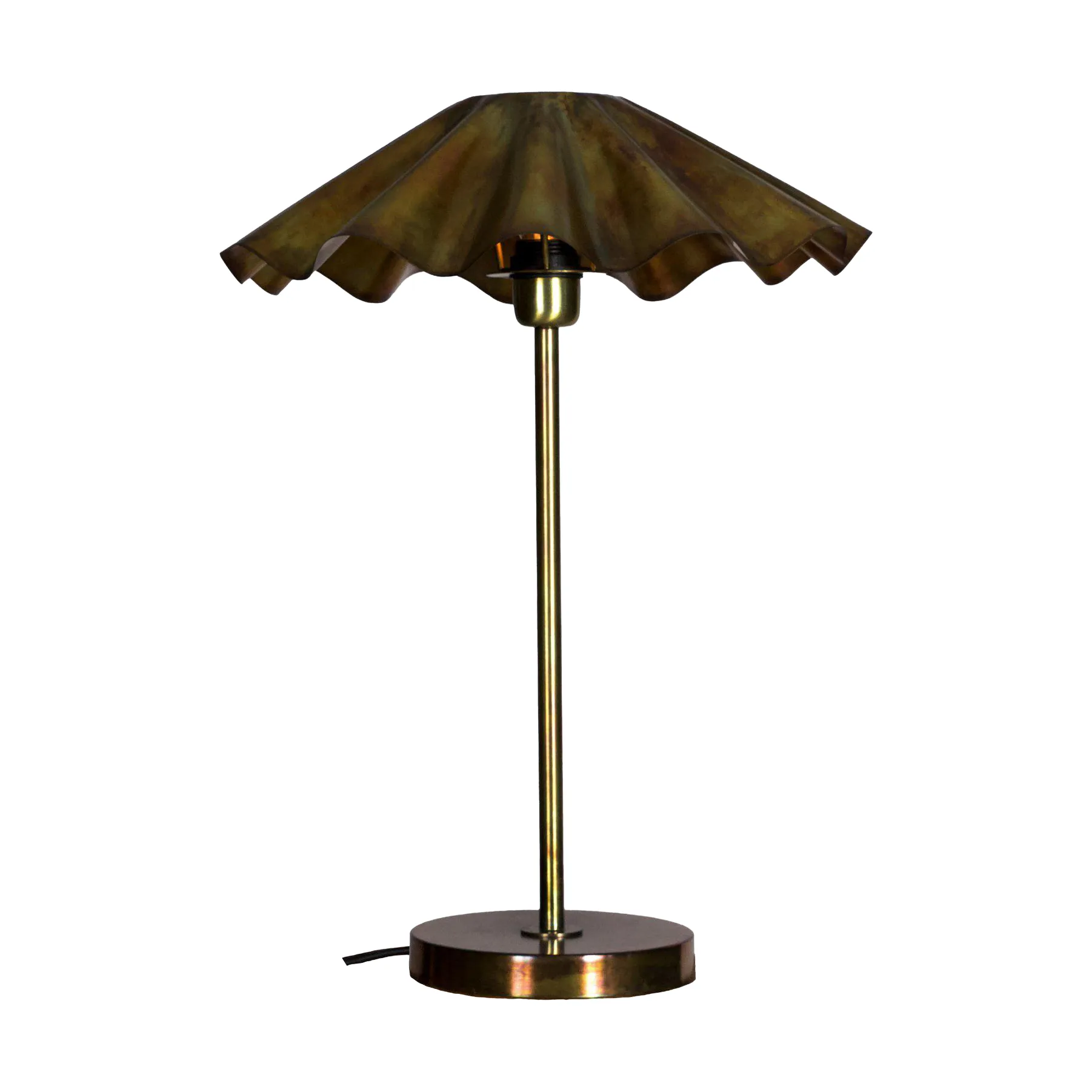 Lampada da tavolo Aira, Ottone brunito, 54 cm PR Home