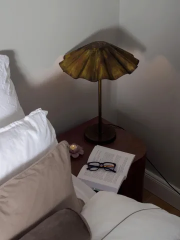 Lampada da tavolo Aira - Ottone brunito, 54 cm - PR Home