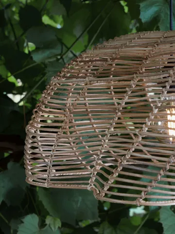 Mayla lampada a sospensione per esterni - Naturale, Ø53x32 cm - PR Home