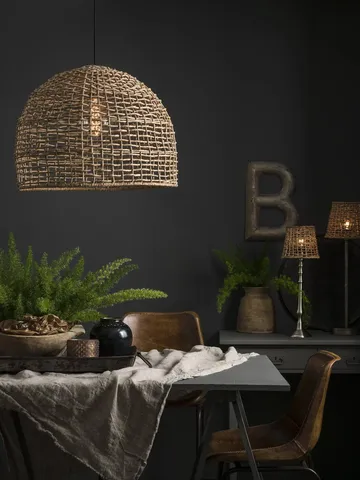 Plafoniera Cebu - Naturale, Ø46 cm - PR Home