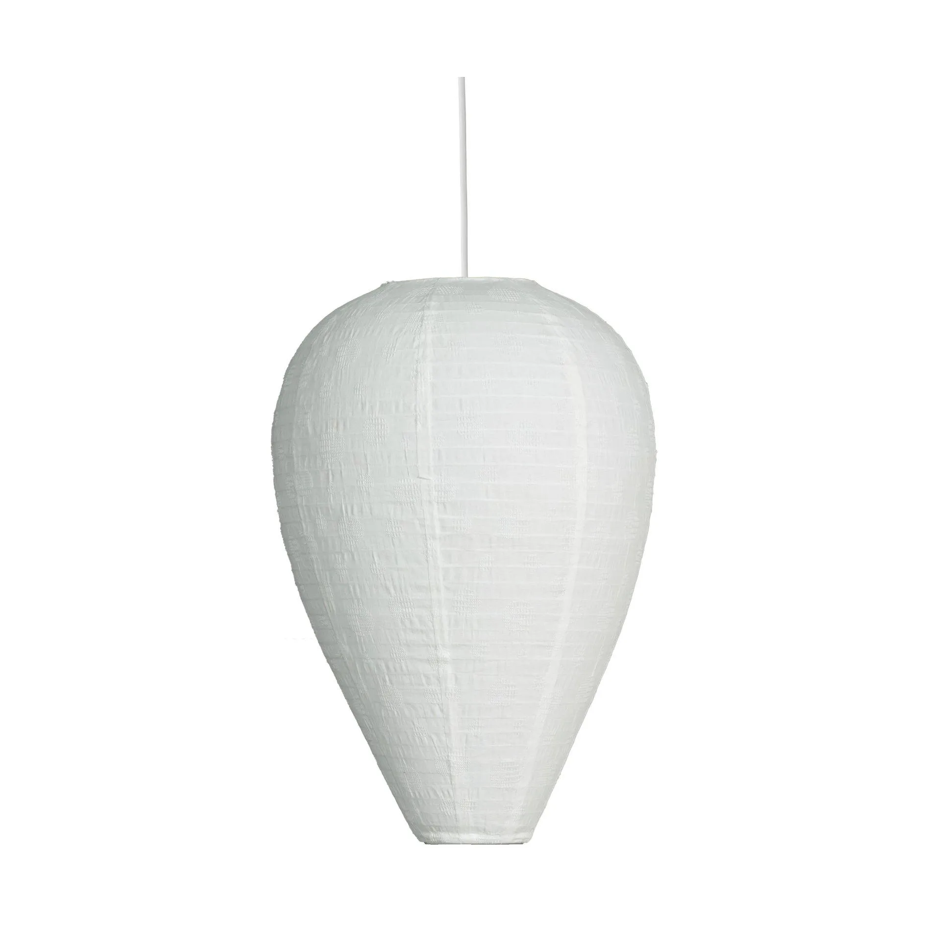 Schermo lampada Verona, Bianco, Ø35x50 cm PR Home