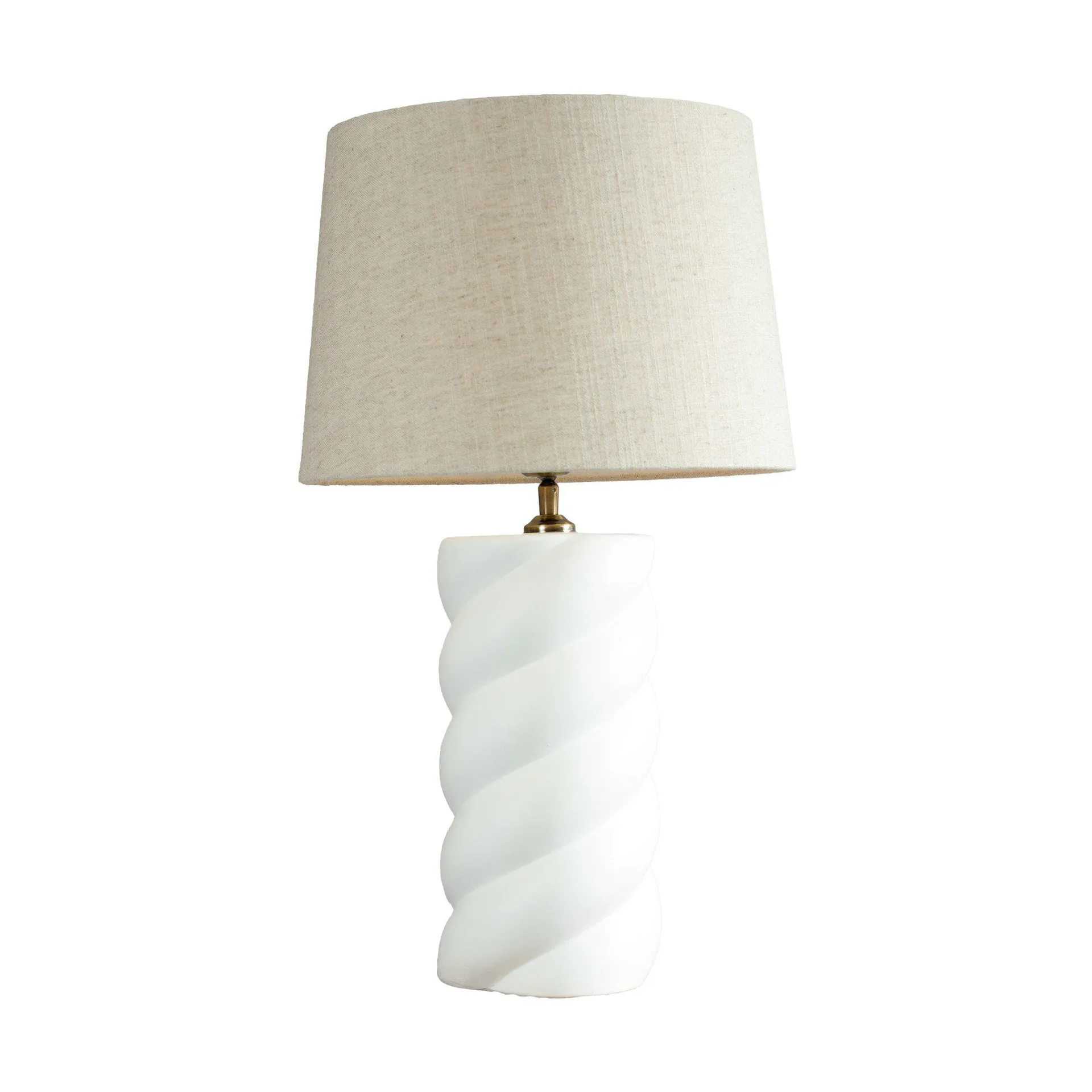 Spin lampada da tavolo, Bianco-beige PR Home