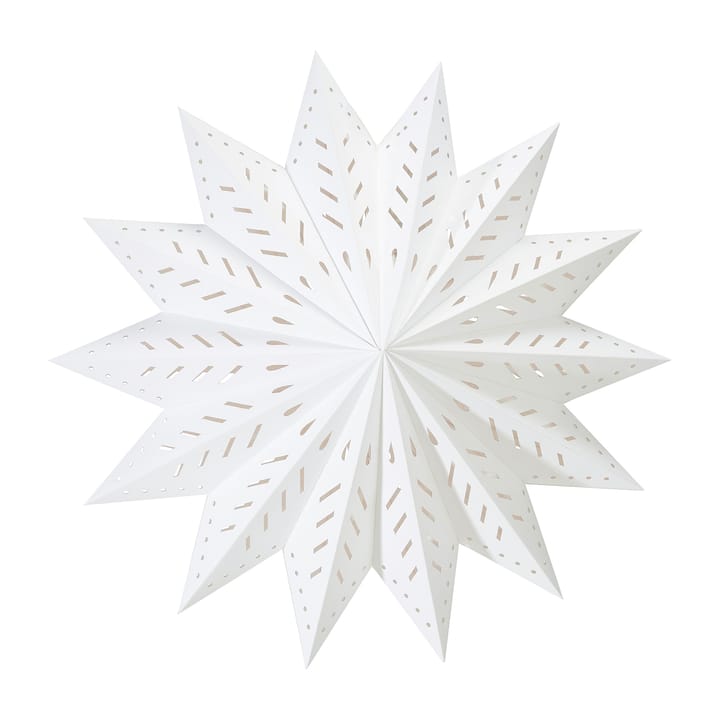 Stella dell'Avvento Alfa, bianca, 60 cm PR Home