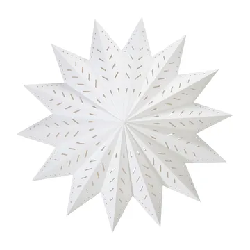 Stella dell'Avvento Alfa - Bianco, 50 cm - PR Home