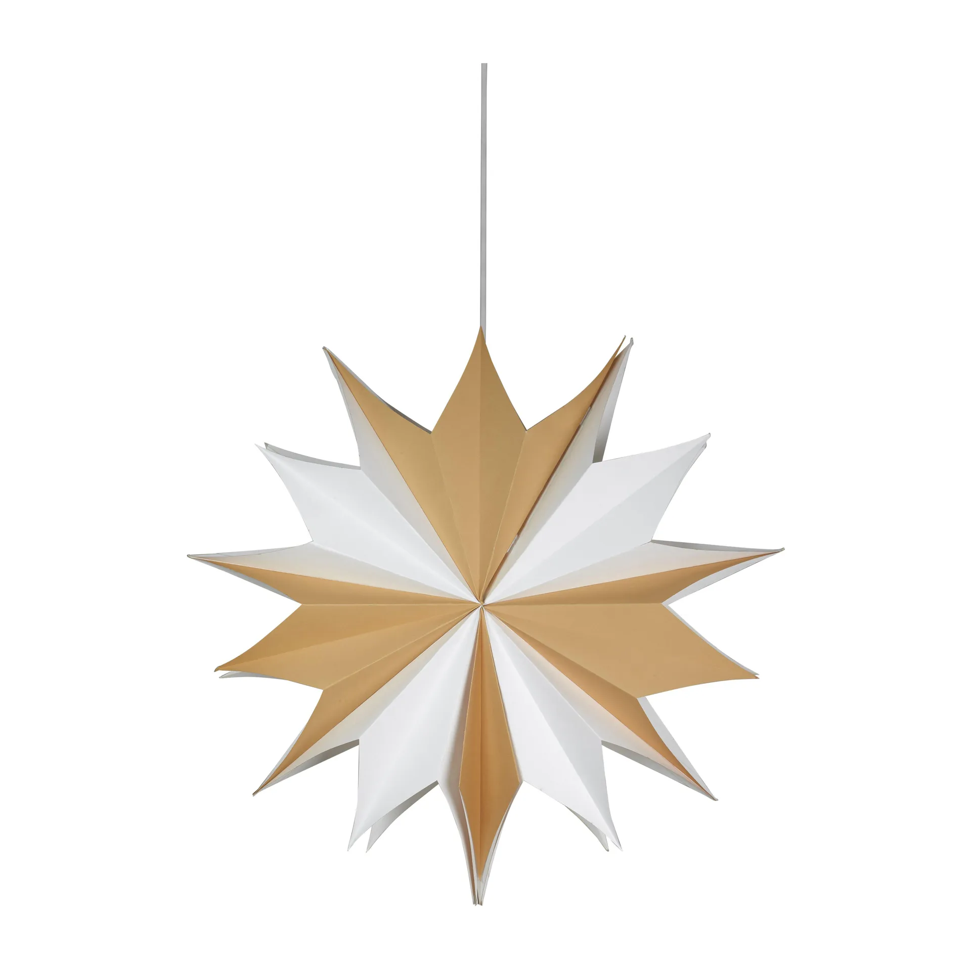Stella dell'Avvento Bellatrix Ø 60 cm, Bianco - naturale PR Home