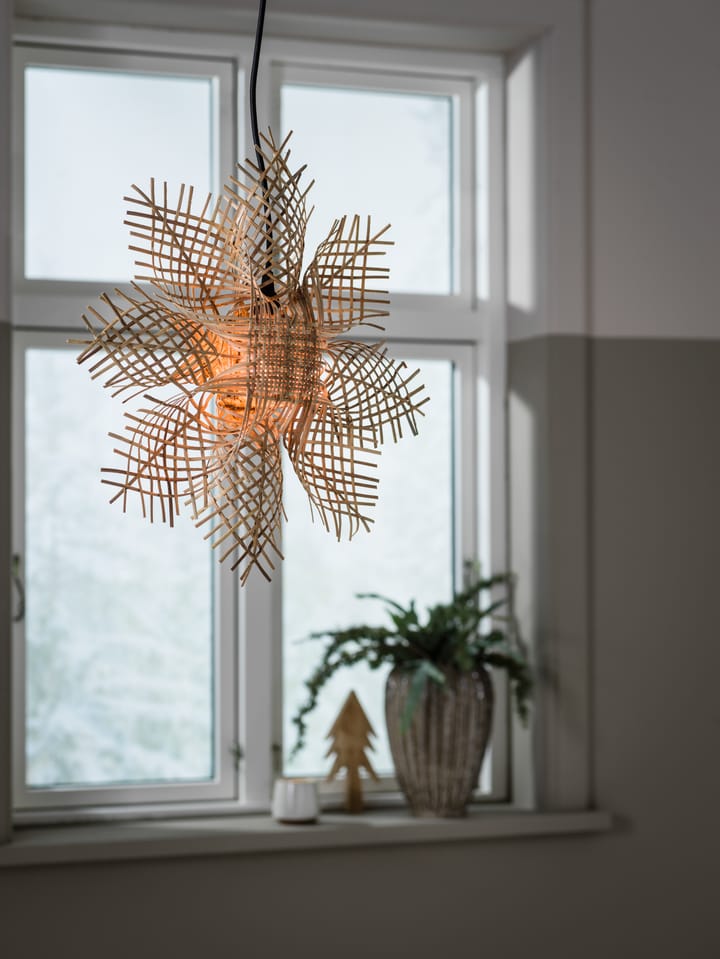 Stella dell'Avvento Carol, colore naturale, 46 cm PR Home
