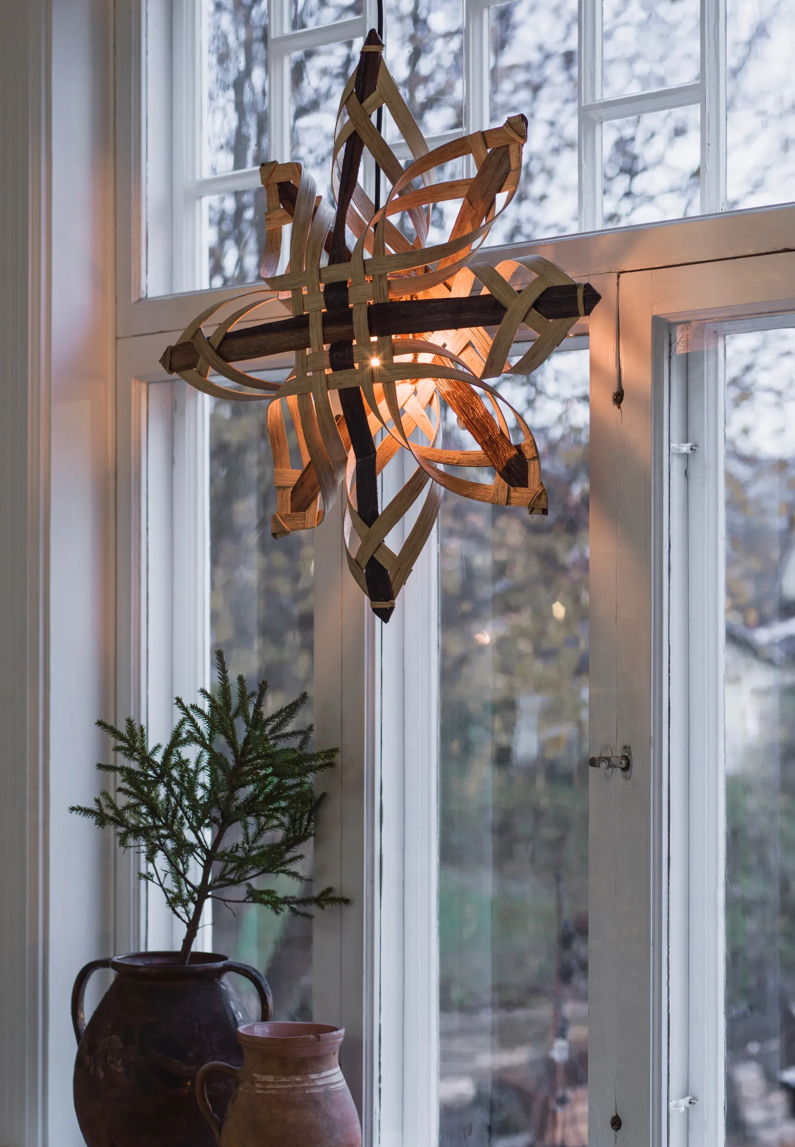 Stella dell'Avvento Mary, colore naturale, 46 cm PR Home