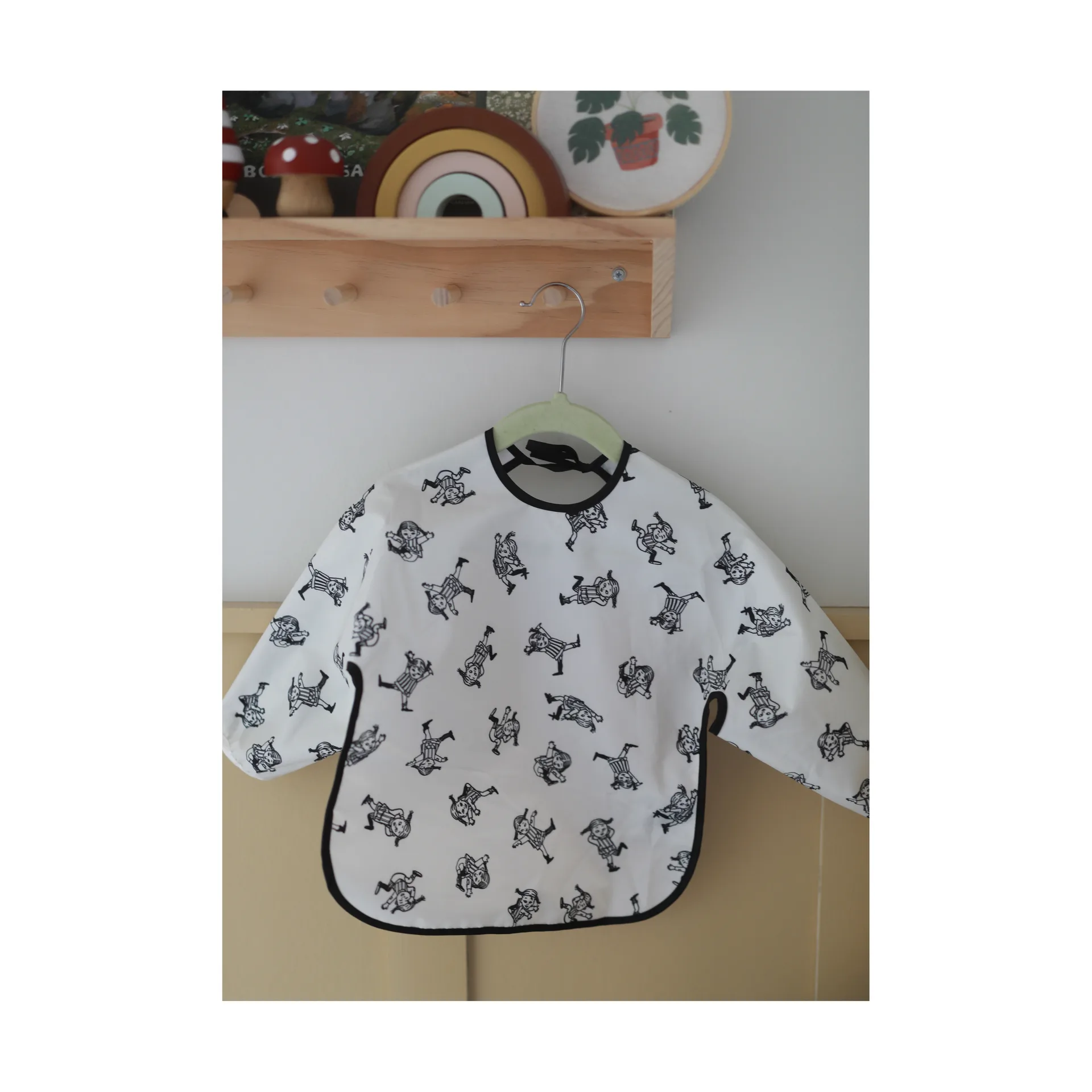 Bavaglino con maniche Pippi Cirkus, Multi Rätt Start