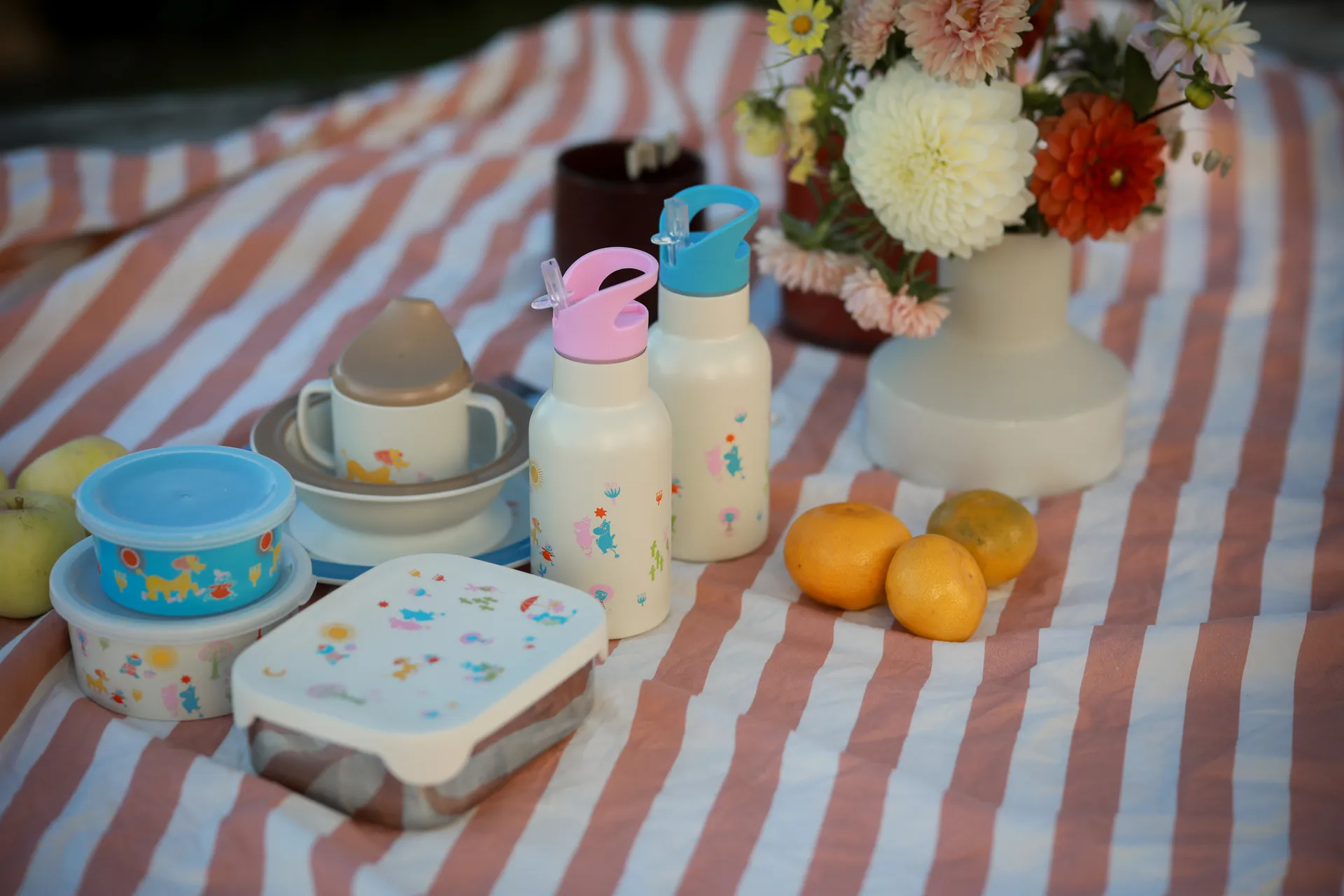 Lunchbox in metallo 13x17 cm Mumin 80, Beige Rätt Start