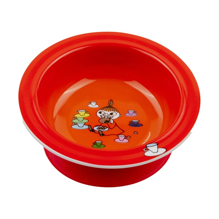 Piatto con ventosa Mumin Lilla My Ø15,5 cm - Rosso - Rätt Start