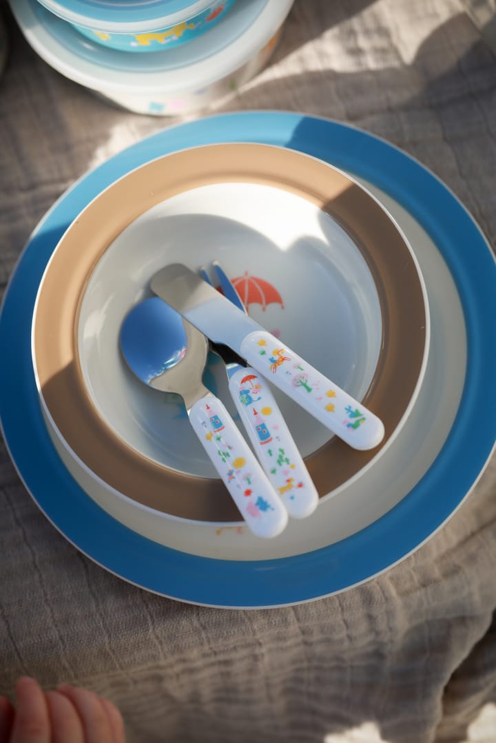 Servizio per bambini 3 pezzi Mumin 80 , Multi Rätt Start