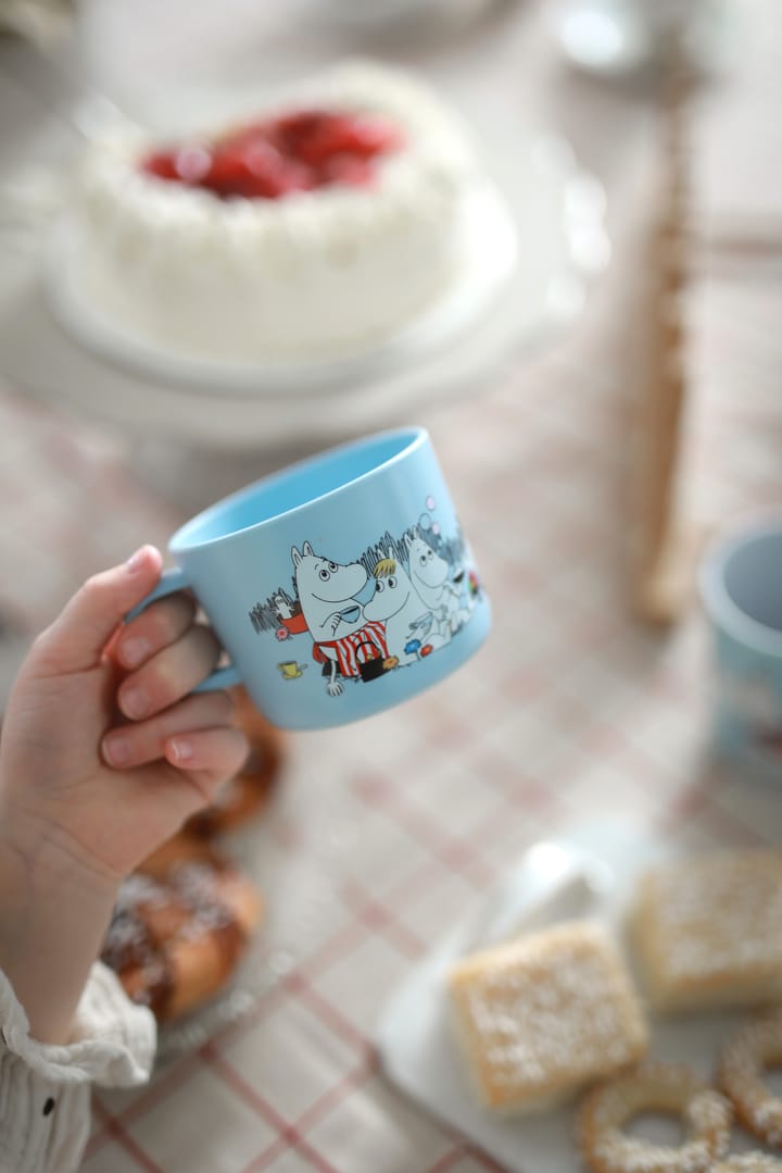 Tazza da picnic Mumin 25 cl, Azzurro  Rätt Start
