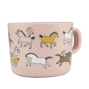 Tazza Pippi Cirkus 25 cl - Rosa - Rätt Start