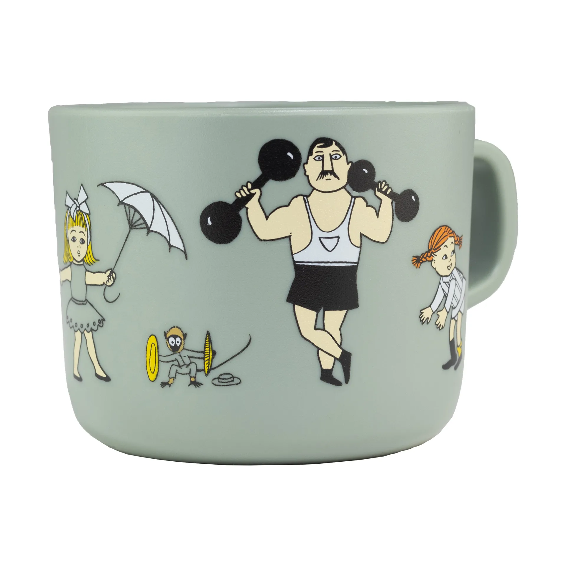 Tazza Pippi Cirkus 25 cl, Verde Rätt Start