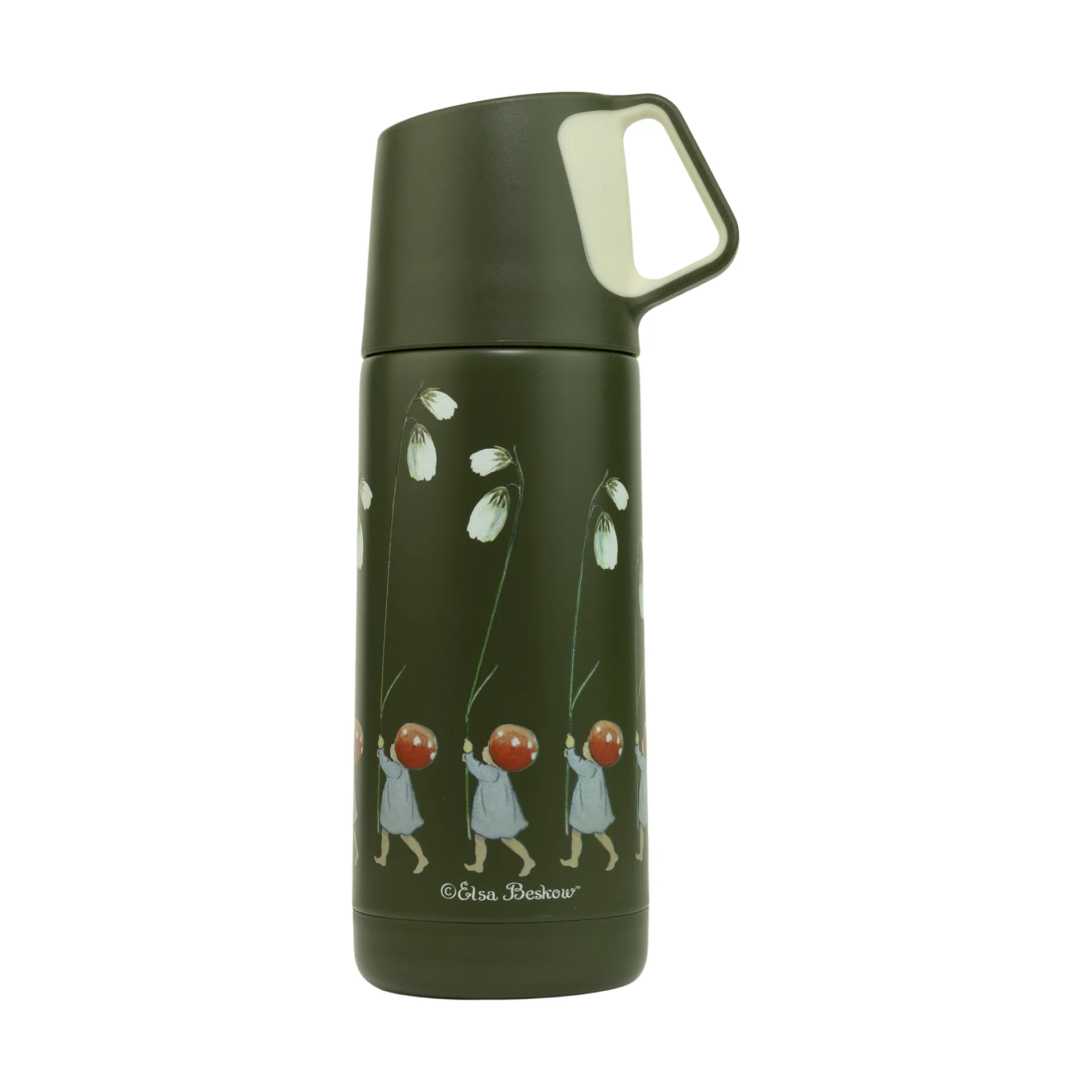 Thermos Elsa Beskow Tomtebobarnen 35 cl, Verde Rätt Start