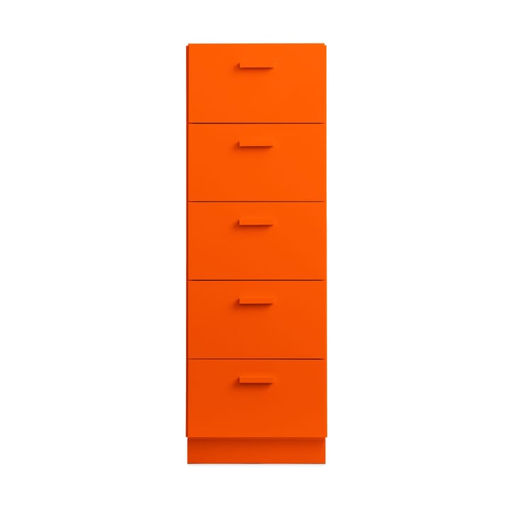 Relief cassettiera alta con base 41x115 cm arancione - undefined - Relief
