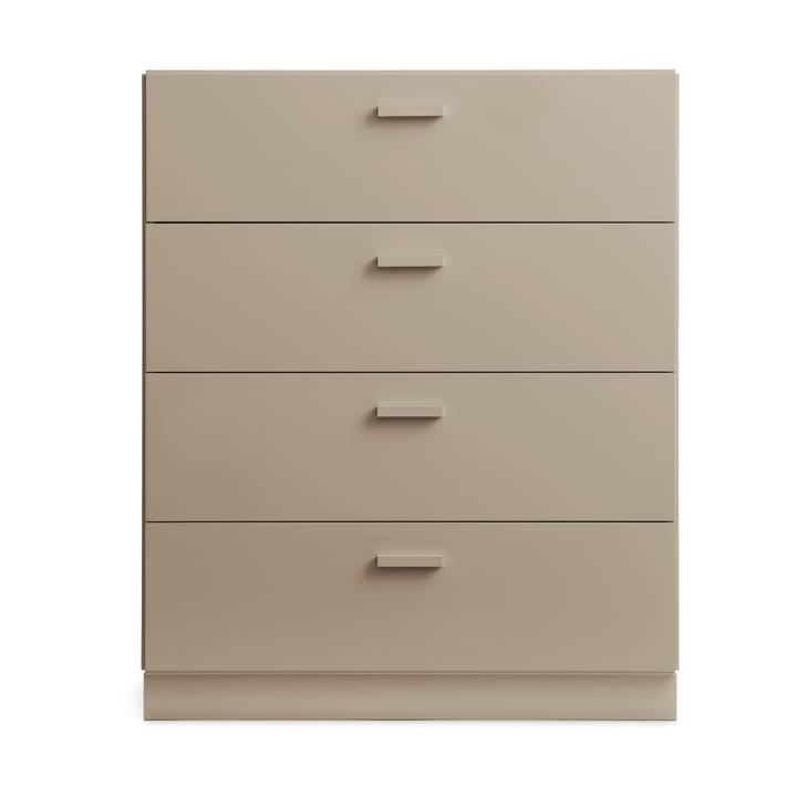 Relief cassettiera larga con base 82x92,2 cm beige - undefined - Relief