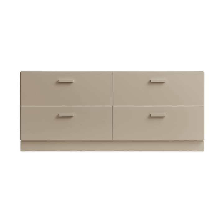 Relief mobile basso con base 123x46,6 cm beige - undefined - Relief