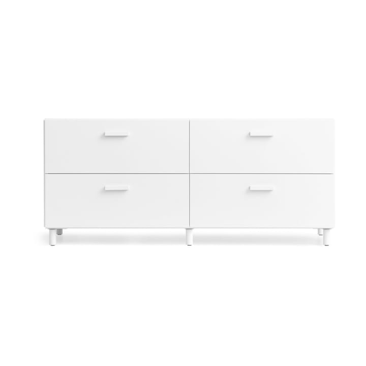 Relief mobile basso con gambe 123x46,6 cm bianco - undefined - Relief