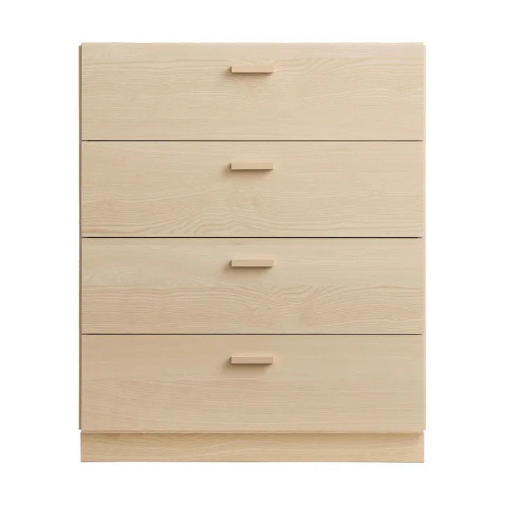 Relief mobile largo con base 82x92,2 cm frassino - Relief