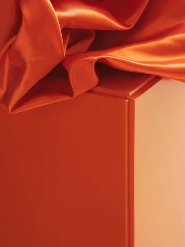 Relief scrivania bassa con gambe 123x46,6 cm arancione - Relief