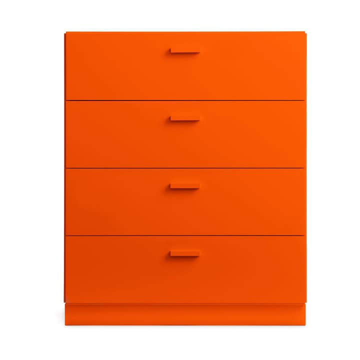 Relief scrivania larga con base 82x92,2 cm arancione - undefined - Relief