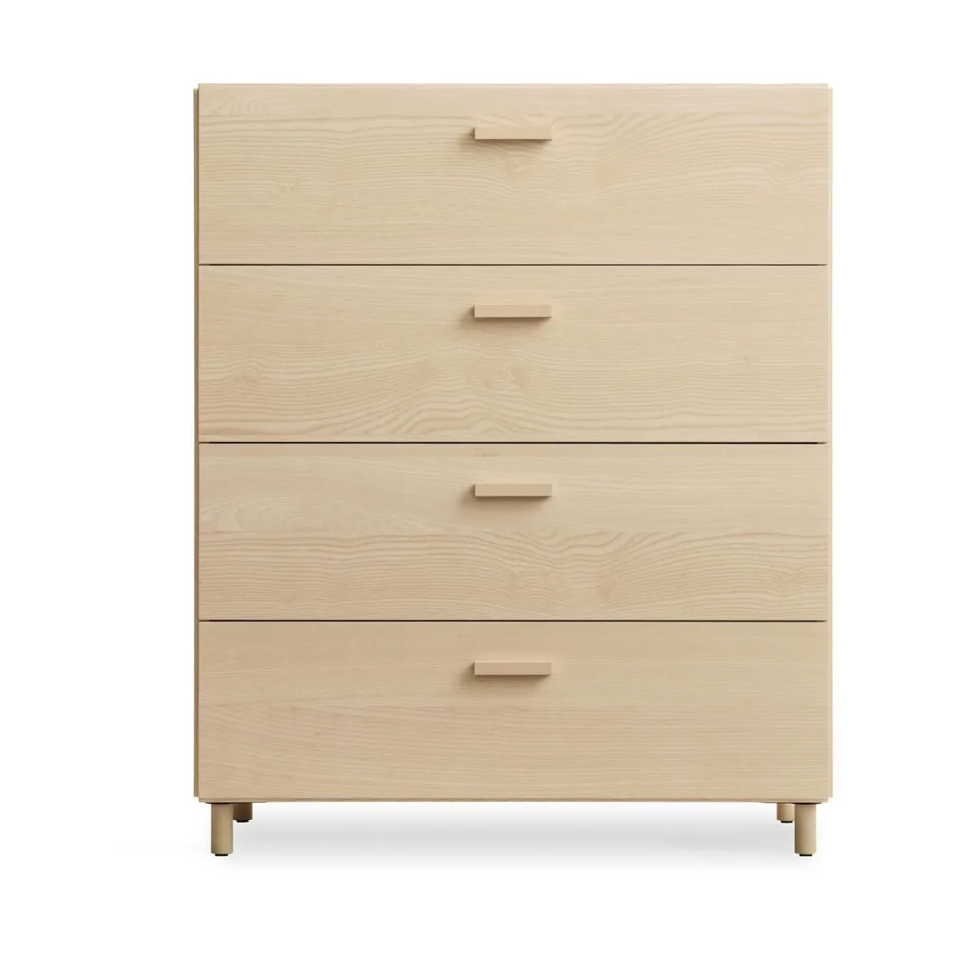 Relief scrivania larga con gambe 82x92,2 cm frassino Relief