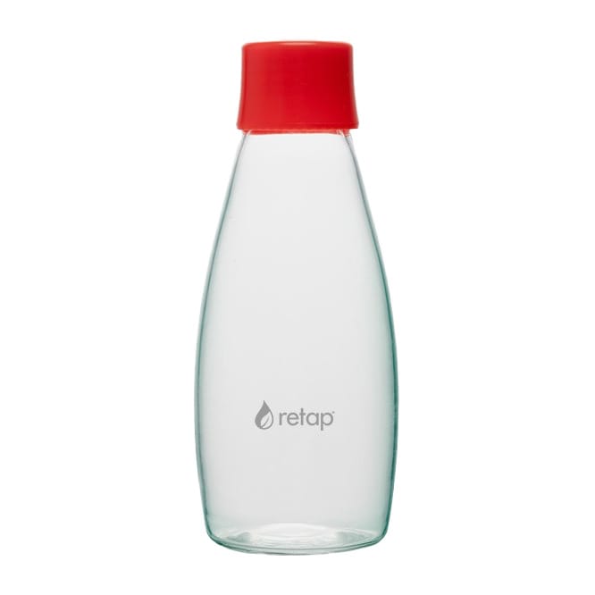 Bottiglia di vetro Retap Go 05 con tappo a vite da 50 cl - Red - Retap