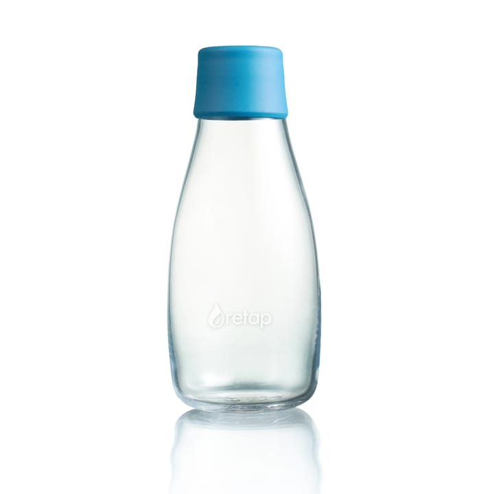 Bottiglia in vetro Retap 0,3 L - azzurro - Retap