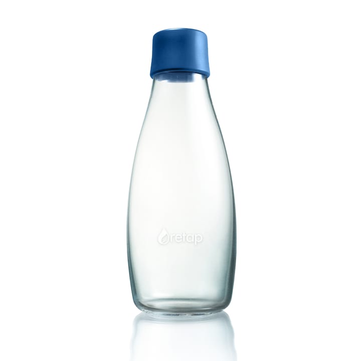 Bottiglia in vetro Retap 0,5 L - blu scuro - Retap