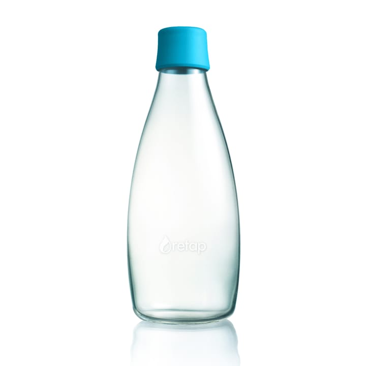 Bottiglia in vetro Retap 0,8 L - azzurro - Retap