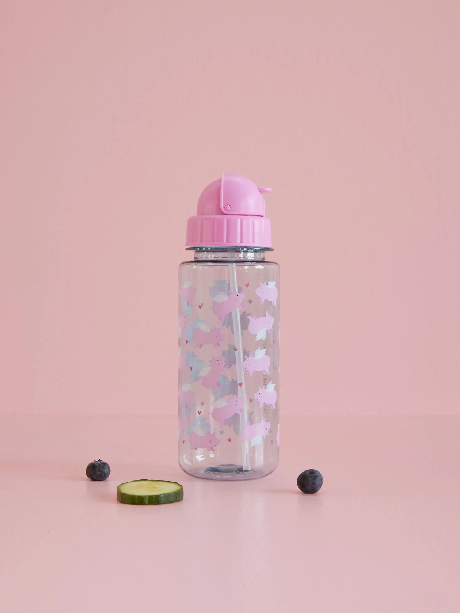 Bottiglia per acqua per bambini Rice 50 cl, Maiale volante RICE