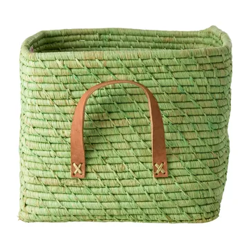 Cesto da conservazione in rafia Rice - Soft green - RICE