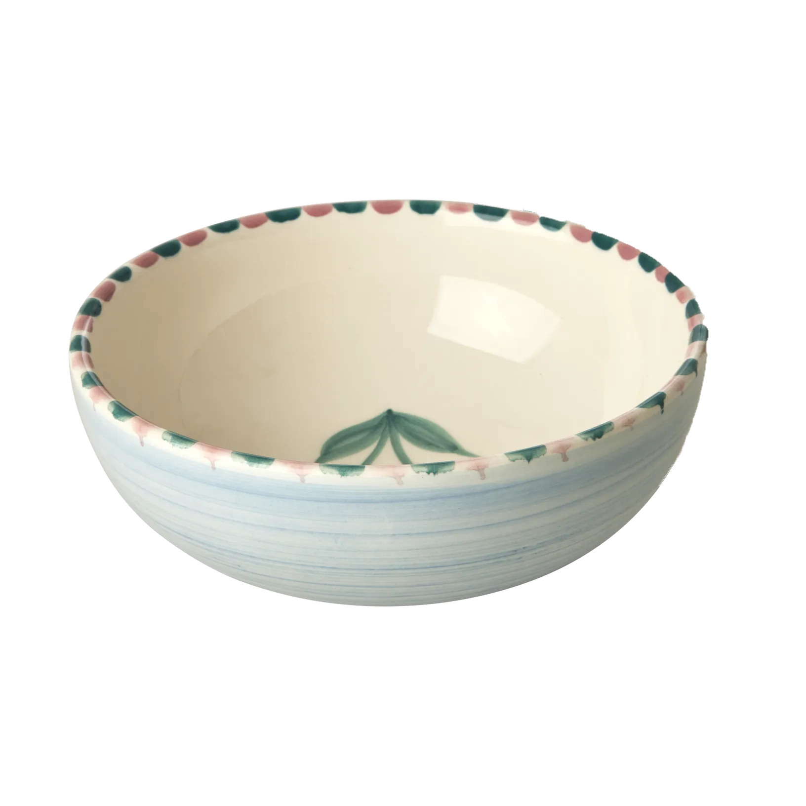 Ciotola in ceramica Rice 35 cl, Ciliegia-blue RICE