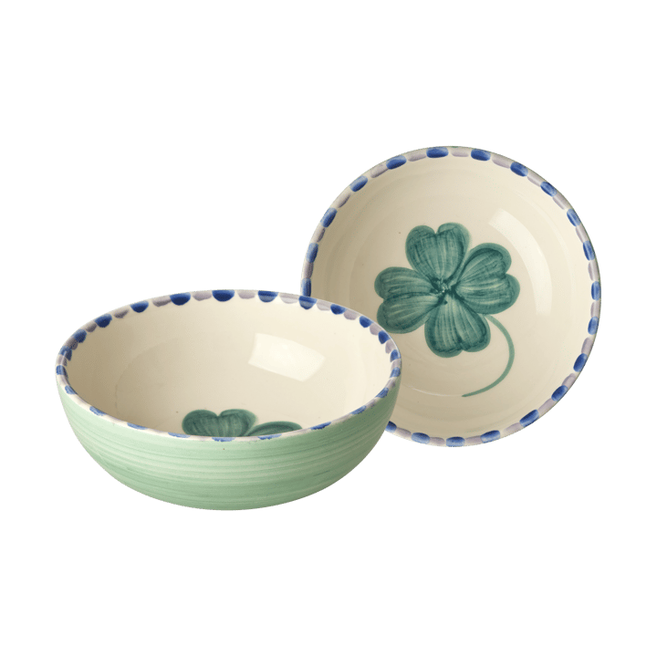 Ciotola in ceramica Rice 35 cl, Quadrifoglio-verde chiaro RICE