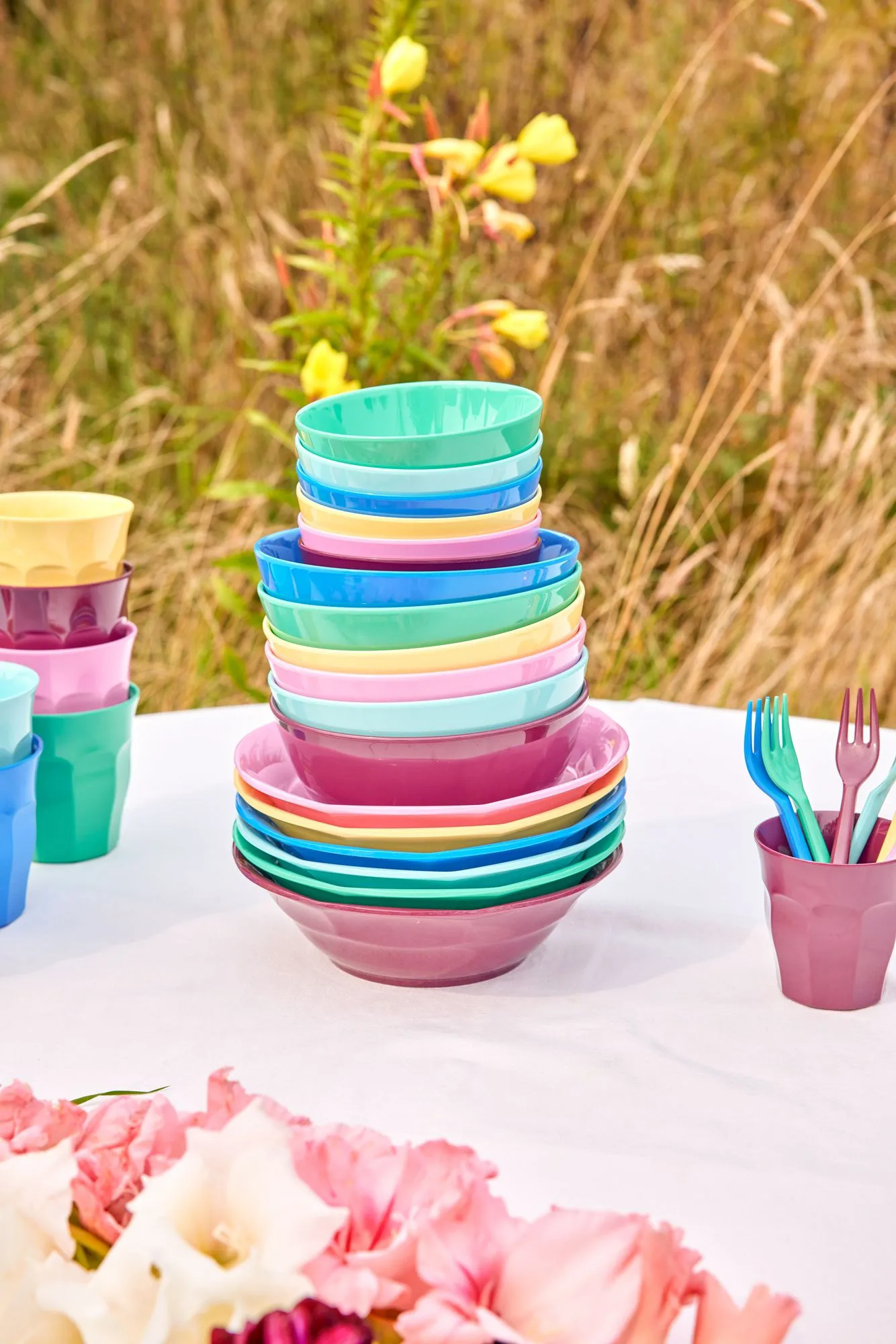 Ciotola in melamina media Rice 70 cl confezione da 6, Show your true colors RICE