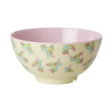 Ciotola per bambini in melamina piccola Rice Ø15 cm - Pattini a rotelle - RICE
