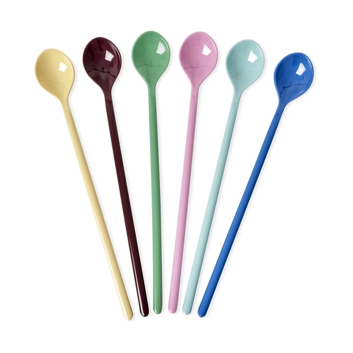 Cucchiaio lungo in melamina Rice confezione da 6 - Show your true colors - RICE